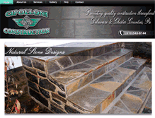 Tablet Screenshot of cipolloniconstruction.com